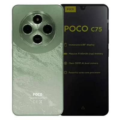 Xiaomi Poco C75 Global 256GB 8GB RAM Dual SIM Screen 6.88 "-Green