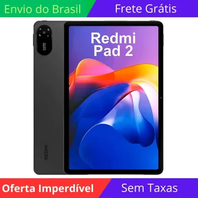 Tablet Xiaomi Redmi Pad 256GB 8GB RAM de 11" 8MP 5MP - Gris Grafito cinza envio Brasil