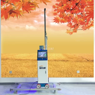 16/32/64 ㎡ /h AI 4K Máquina de impressão de parede inteligente 3D UV Vertical direto para impressora de parede interna e externa PVC vidro madeira
