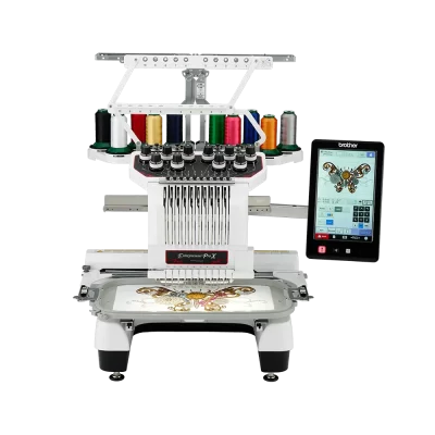 Máquina industrial do bordado, irmão Pr1000e, 10 agulha, frete grátis