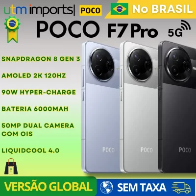 Xiaomi Poco F7 PRO 5G Global Version 512GB Global ROM 256GB Local Stock