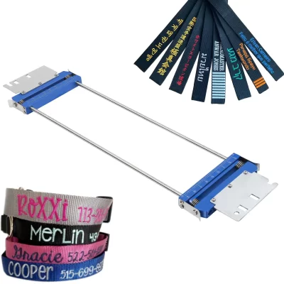 Argola bordada de metal para cintos de karatê, coleira de cachorro para irmão VR PRS100 PR1X PR620 PR650 PR670E PR680W PR1000E PR1050X PR1055X