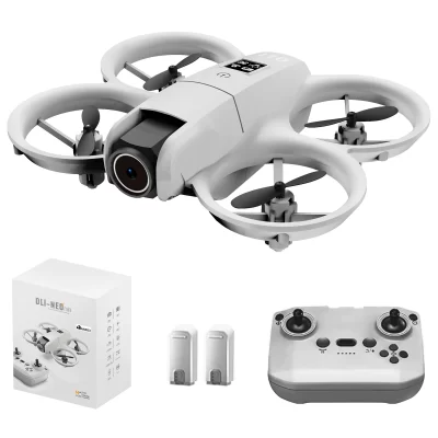 NEO Drone Dual 4K Camera Mini Drones with Camera for Adults Optical Flow & Altitude Hold Foldable RC Quadcopter Beginner