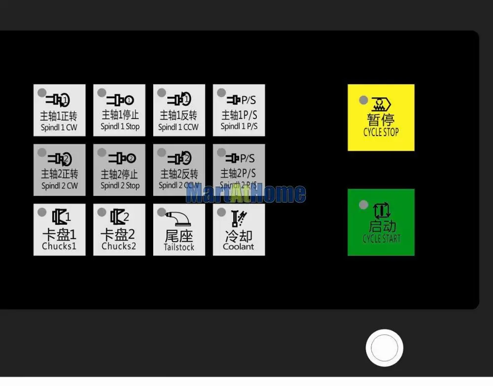 Controlador de sistema de torno cnc multifuncional, xc809t, 2/3/4/5/6, suporte para carregador de ferramentas, código g, atc, fanuc, digital, spindles - Image 6