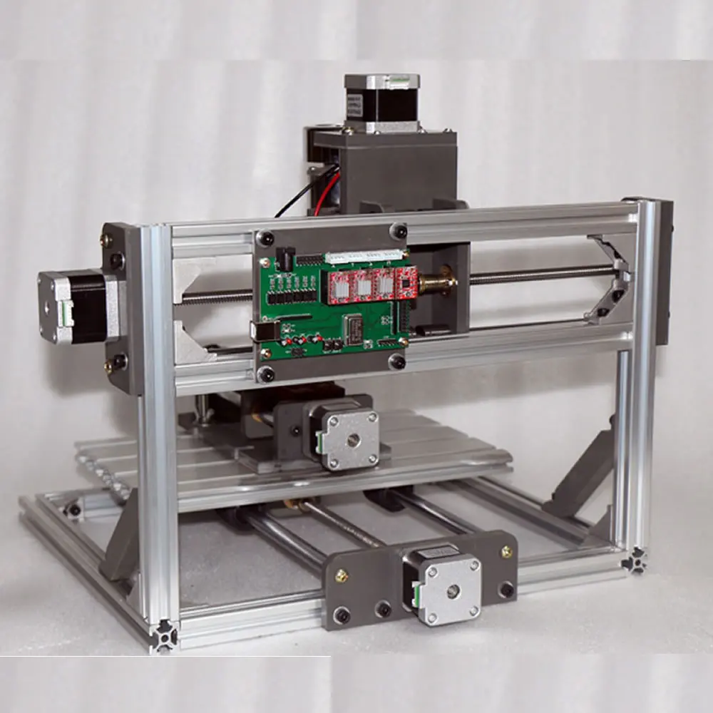 Diy usb cnc roteador de madeira 3020 300w cnc máquina de gravura quadro alumínio 3 eixos 4 eixos pcb pvc fresadora - Image 6