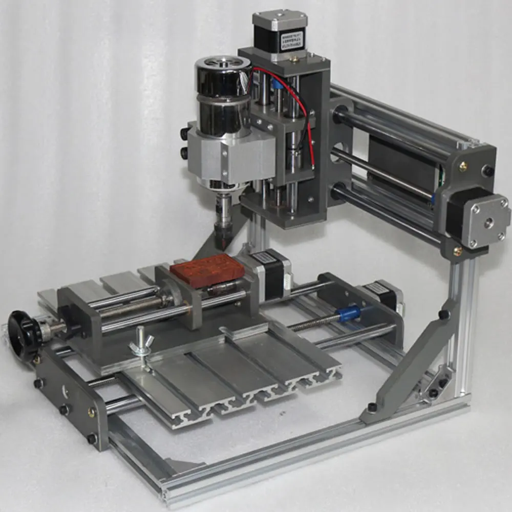 Diy usb cnc roteador de madeira 3020 300w cnc máquina de gravura quadro alumínio 3 eixos 4 eixos pcb pvc fresadora - Image 2