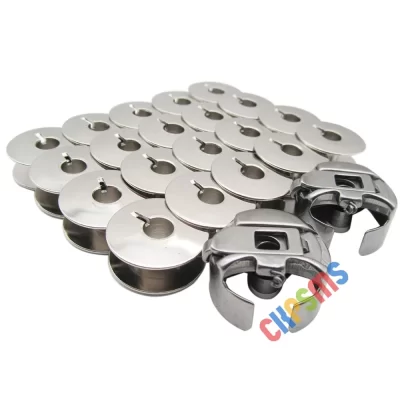Bobinas e caixa de bobina para máquina de bordar Brother PR650 PR655 PR1000 Singer 20U 491D 591D
