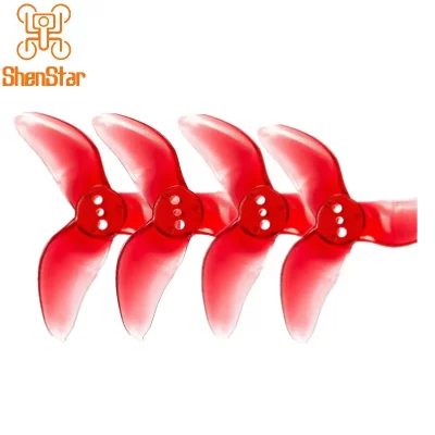 ShenStar 2Pairs 2 inch 3-Leaves CW CCW Propeller Props for EMAX Babyhawk Racer FPV Mini Plane Quadcopter Part for AVAN Blur Prop