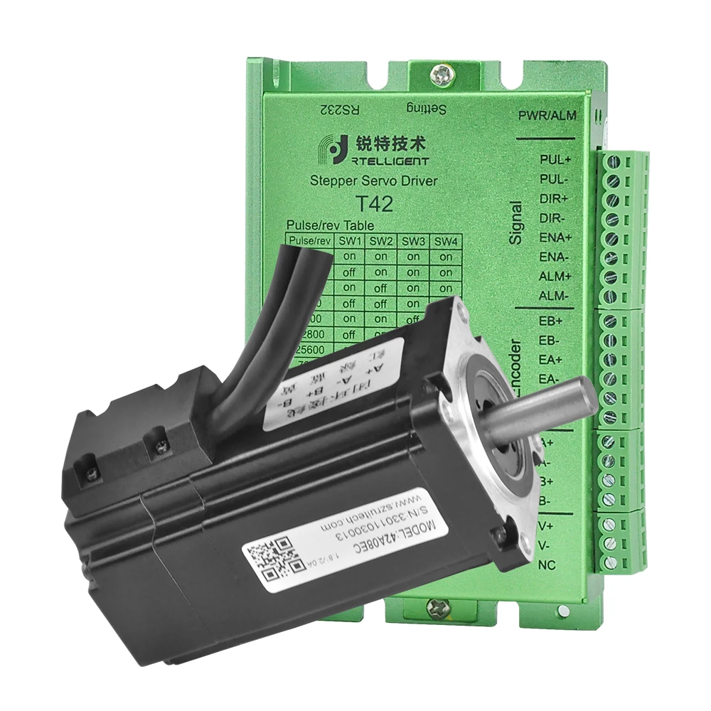 VENDA Nema 17 0,3/0,8N.m kits de motor de passo de circuito fechado 42,5Oz-in Nema17 Motor de passo e drivers/kits de servo motor Rtelligent - Image 2