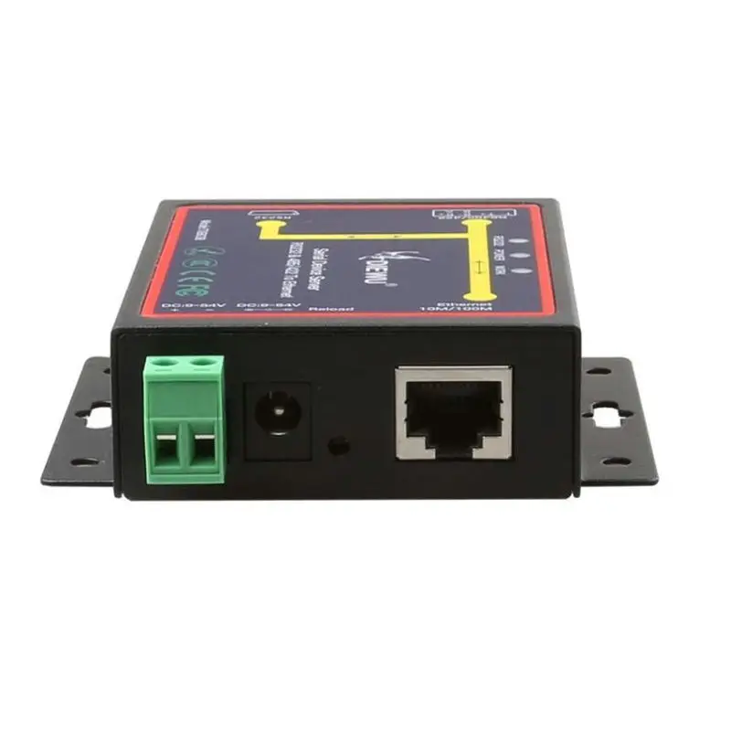 Ethernet industrial RJ45 para RS232 RS485 para DB9 macho Modbus TCP/RTU conversor - Image 4