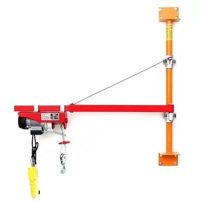 Coluna de parede do suporte da grua, Guindaste doméstico, Pequeno, Interno, Mini, Elétrico, Suporte especial