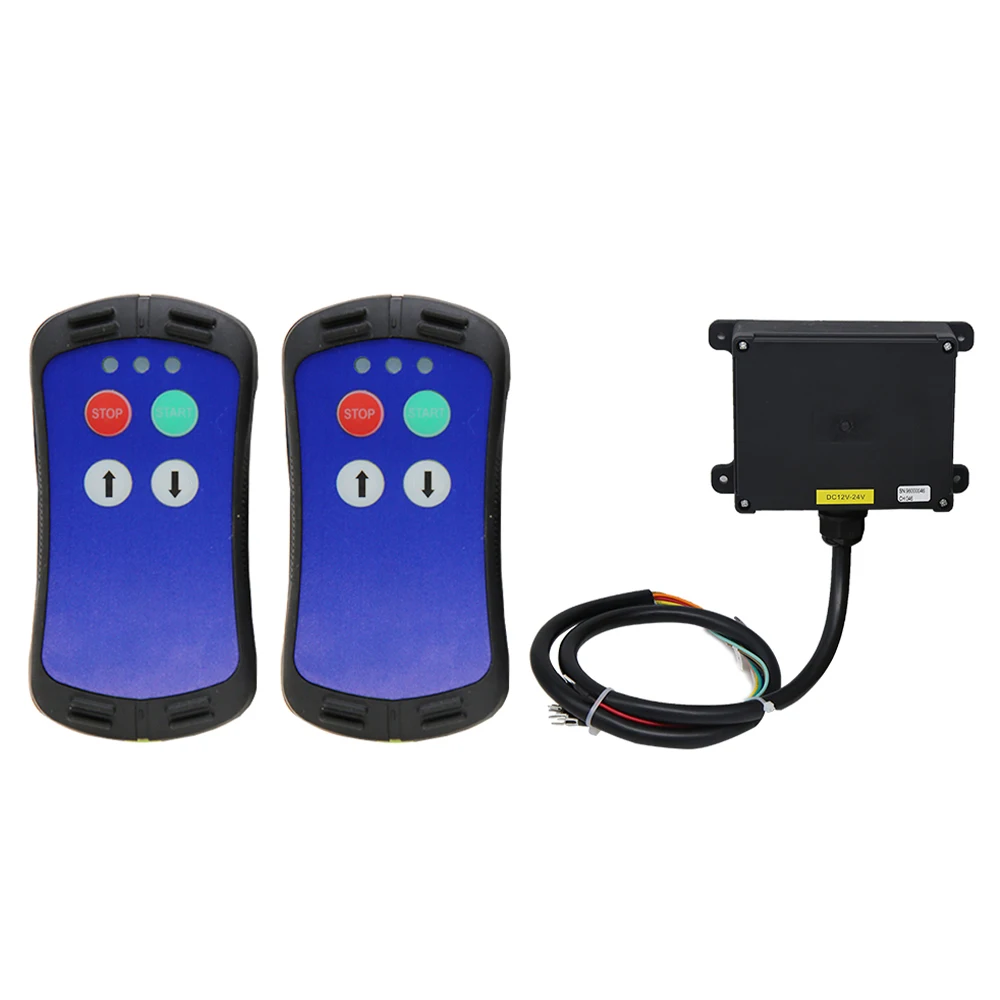 Lcc a200 2 teclas controle remoto industrial universal ip66 controlador à prova d' água para talha elétrica e guindaste traseiro de carro suspenso