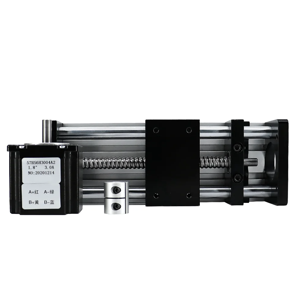 Z axis-parafuso esférico para viagem, mesa de palco x y z de 100-500mm, curso eficaz sfu1204, parafuso esférico para cnc 3, suporte para impressora nema23 - Image 2