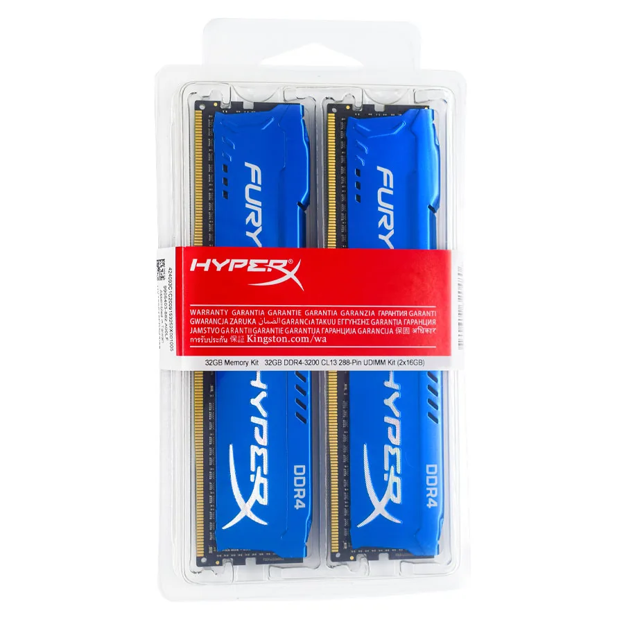 HyperX Fury Memoria DDR4 16GB (2x8GB) 32GB (2x16GB) Kit RAM 3200MHz 2666MHz 2400MHz 2133MHz Desktop RAM 1.2V DIMM PC-21300 25600 - Image 4