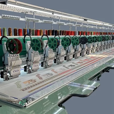 Máquina de bordar industrial SNWSIM Máquina comercial de bordar de contas de lantejoulas com múltiplas cabeças