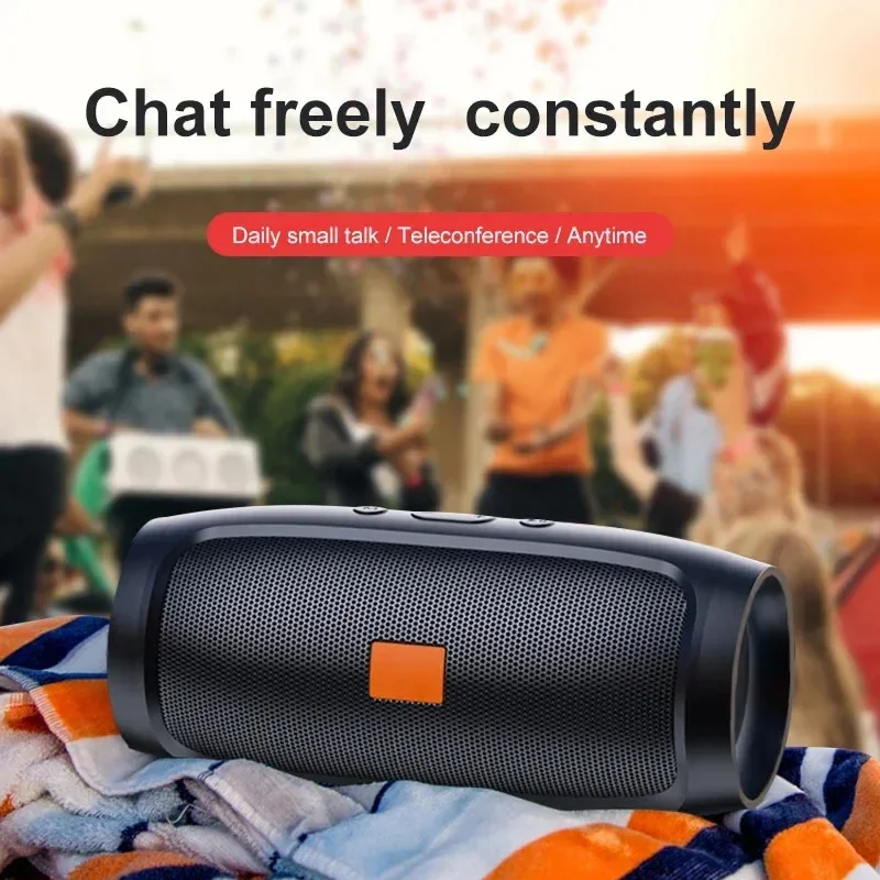J007 Subwoofer Bluetooth Speakers Outdoor Stereo Surround Waterproof Loudspeaker Wireless Sound Box Support FM Radio TF Card - Image 2