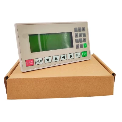 OP320-A Exibição de texto com suporte para porta de comunicações 232/422/485 compatível com placa de controle industrial PLC OP320-A-S MD204L