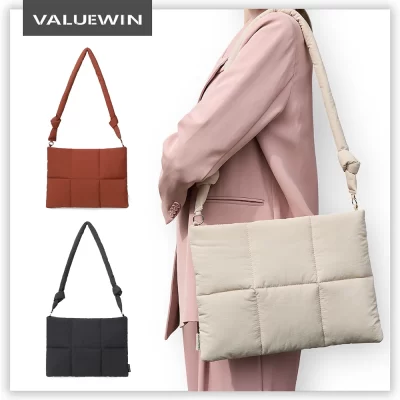 14 16 inch Laptop Shoulder Sleeve Bag for Girl Cute Laptop Case for Macbook Pro/Air,Lenovo Lightweight Quilted Notebook Bag