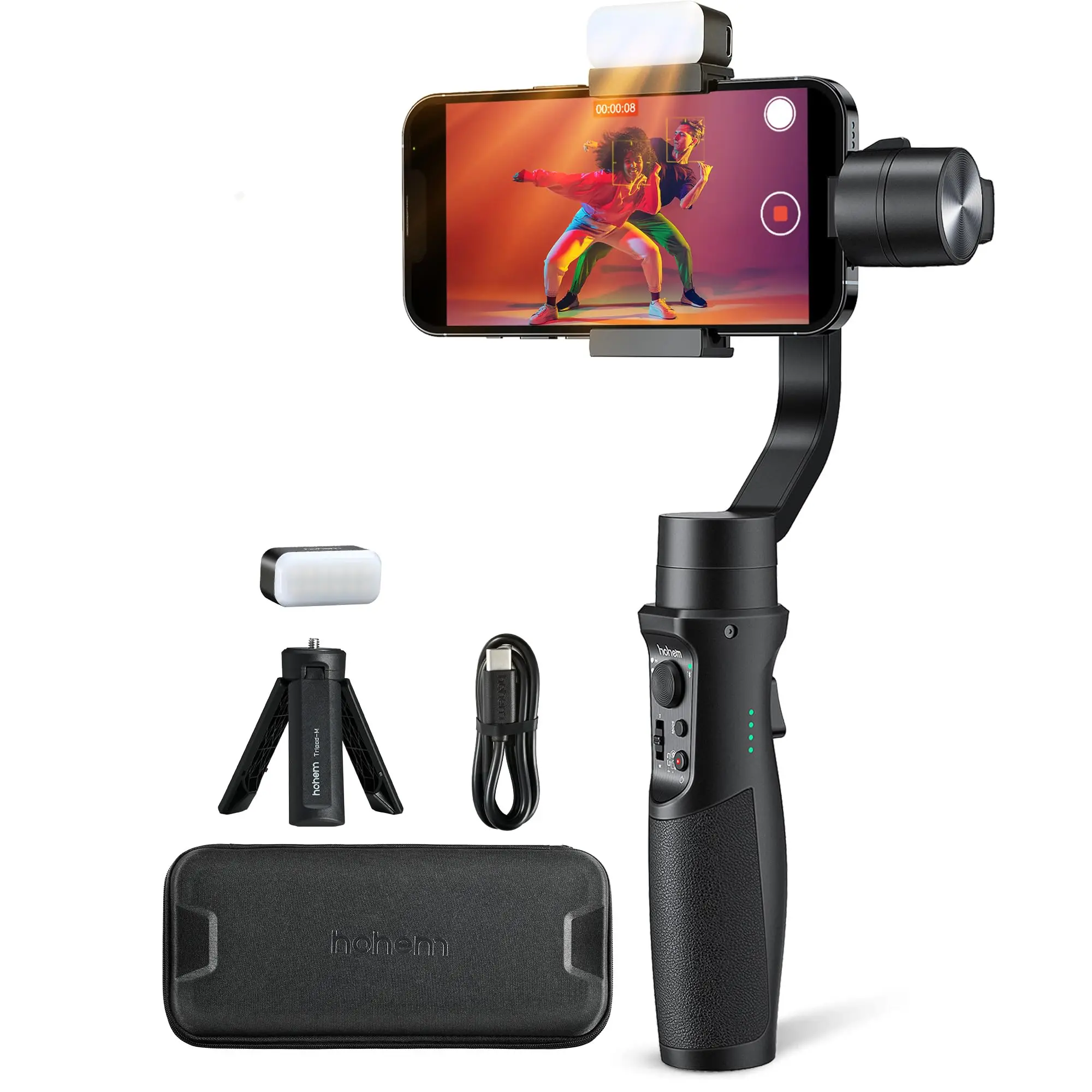 Hohem iSteady Mobile Plus 2024 3-Axis Handheld Gimbal Smartphone Stabilizer Video Recording for for iPhone 15 Pro Xiaomi Huawei - Image 6