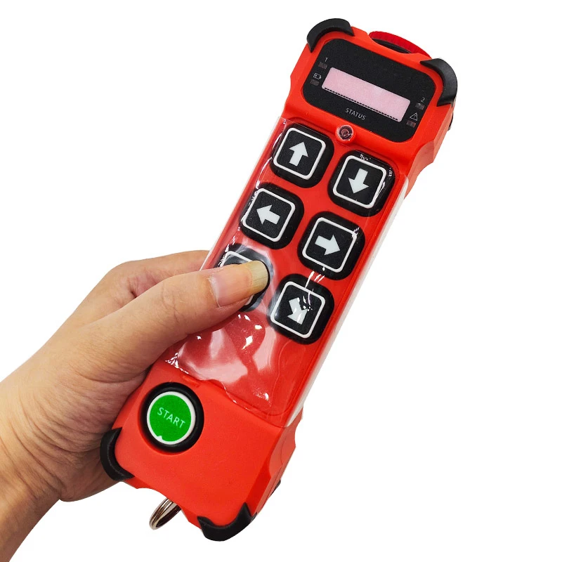 Controle remoto industrial com 6 caminhões de perfuração Butto, guincho do caminhão do guindaste, AC/DC24V-264V, 110V-480V, H106/H108 - Image 4