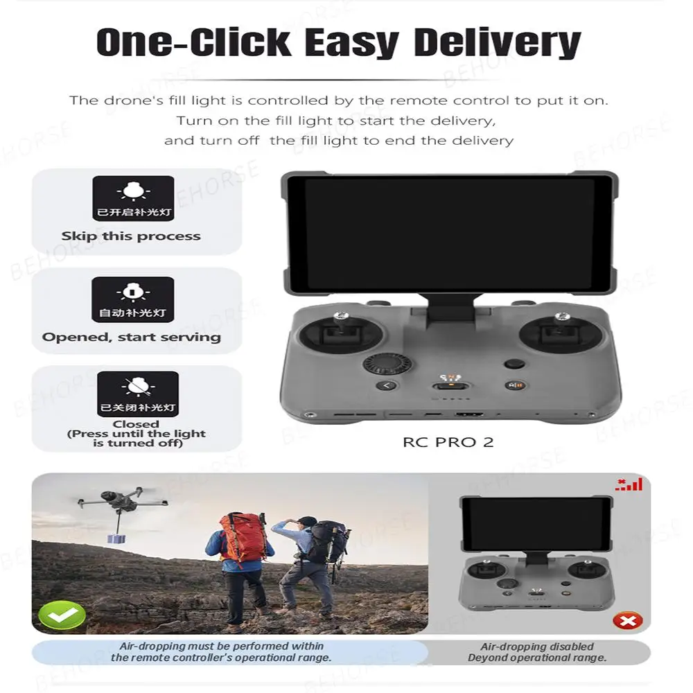 Mavic 4 Pro Optical Thrower with Expansion Bracket Airdrop System Ring Life Rescue Thrower For DJI Mavic 4 Drone Accessoreis - Image 5
