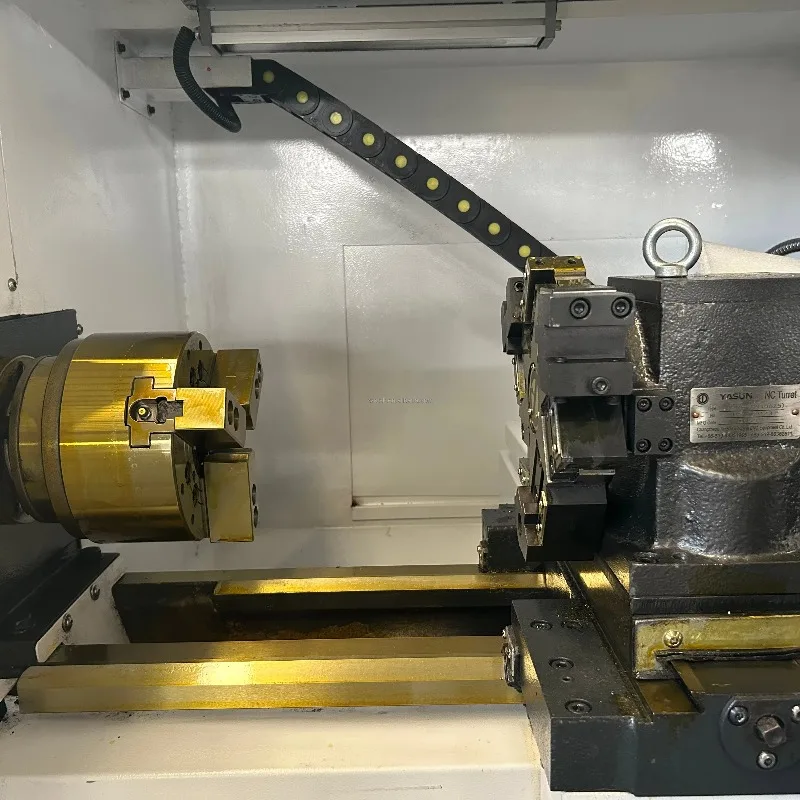 Venda Quente Mini cama de metal plana horizontal torno cnc ck6130 modelo gsk sistema ontrol eixo único multifuncional - Image 3
