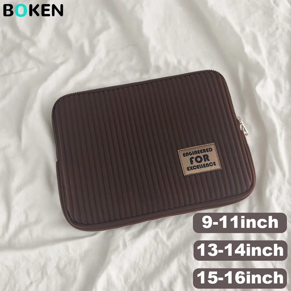 Fashion Laptop Sleeve Bag, 13 14 15 16 Inch for MacBook Air/Pro Dell HP Xiaomi HUAWEI Notebook Bag Portable Laptop Bag for Women