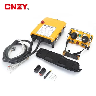 F24-60 balancim impermeável joystick hidráulico industrial controle remoto de rádio para guindaste de ponte suspensa grua elétrica ac/dc24v