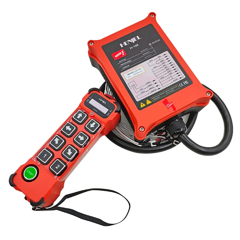 Controle remoto industrial com 6 caminhões de perfuração Butto, guincho do caminhão do guindaste, AC/DC24V-264V, 110V-480V, H106/H108