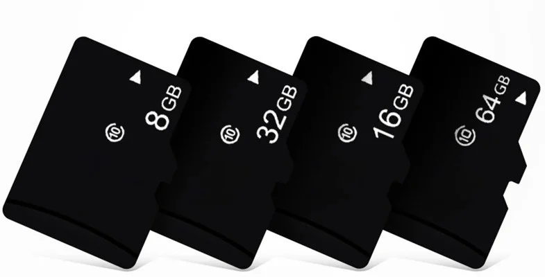 Cartão de Memória Flash Original de Alta Velocidade para Smartphone, 10 Unidades, TF, Cartão SD, 1GB, 2GB, 4GB, 8GB, 128MB, 64GB, 128GB, 16GB, 32GB