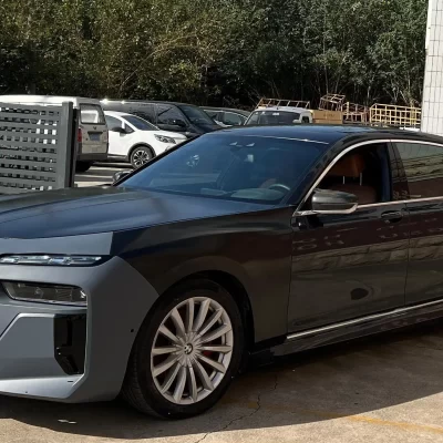 Venda quente da fábrica 2025 nova chegada para 7 séries g11/g12 2016-2024 luxo fender 1:1 facelift luzes led g70 lci pára-choques bodykit
