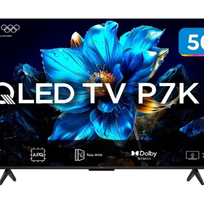 Smart TV 50 "TCL 4K UHD QLED 50P7K Google TV AiPQ Google Assistant 3 HDMI