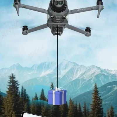 Mavic 4 Pro Optical Thrower with Expansion Bracket Airdrop System Ring Life Rescue Thrower For DJI Mavic 4 Drone Accessoreis