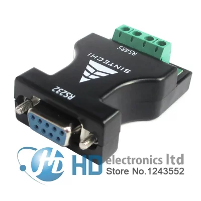 Adaptador rs232 para rs485 interruptor 232 vira 485 adaptador conversor de adaptador de comunicação 485