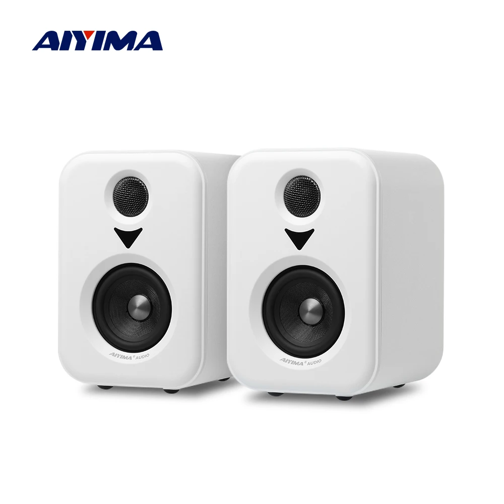 AIYIMA Upgrade S400 Audio Bookshelf Active Speakers Studio Monitor 3 Inch Bluetooth USB DAC HiFi Home Subwoofer System TV PC - Image 2
