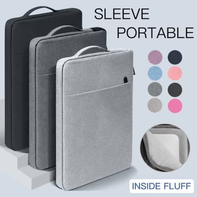 Laptop Sleeve Handbag Case for HP 13.3" 13.5" 14" 15.6" 16" Waterproof zipper Portable Notebook Cover for HP 11.6" 12.5" Bag