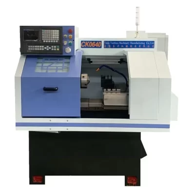 Máquina de torno CNC para corte de metal CK0640 Mini torno CNC