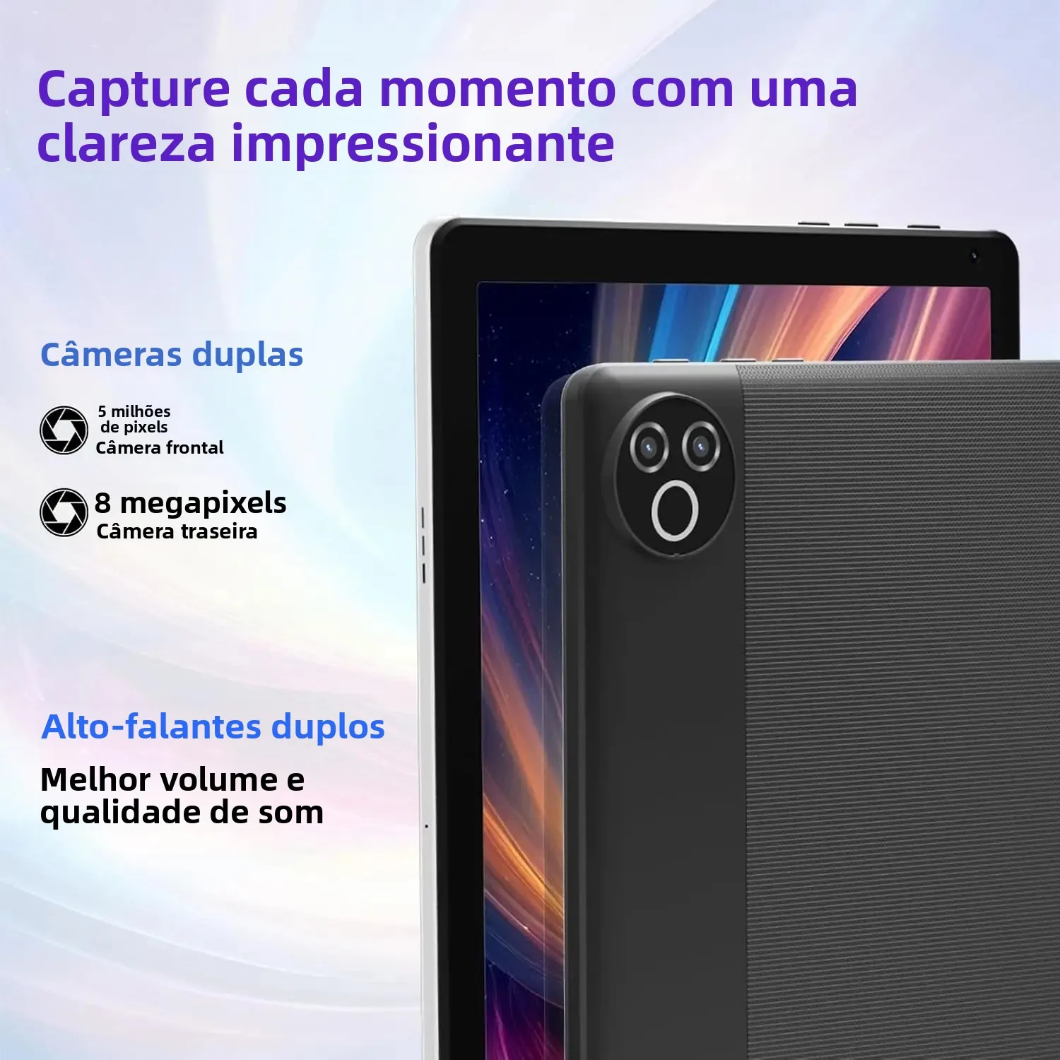 Android15 tablet 10.4 Polegada os gsm certificados comprimidos 1.8 ghz 5 núcleos 20gb ram 64gb rom 1tb expandir wifi 6 bluetooth 5.4 câmera dupla - Image 5