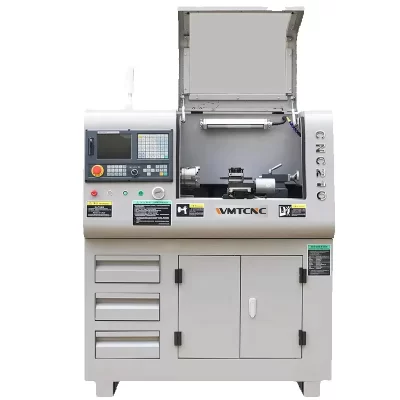 Cnc210 Metal Mini Cnc Lathe Hine With Siemens System Controller