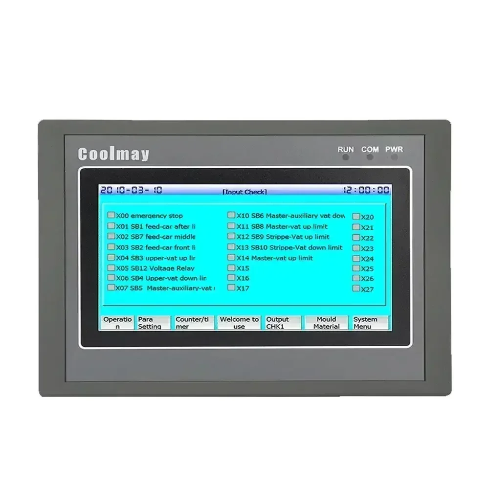 MX3G-70C-48MRT MX3G-50C-32MT MX3G-70C-48MT MX3G-43C-22MRT MX3G-43C-22MT Coolmay MX3G Série PLC HMI Tudo em um - Image 2