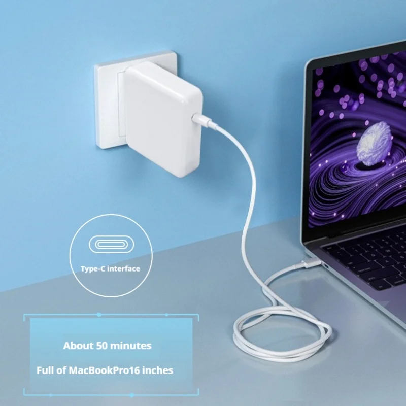 30W 61W 87W 96W USB C PD Charger Power Ac Adapter for MacBook Pro16 15 13 Inch New Air 13 Inch 2020/2019/2018 Works with Type C - Image 2