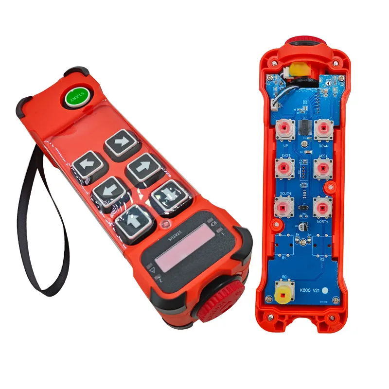 Controle remoto industrial com 6 caminhões de perfuração Butto, guincho do caminhão do guindaste, AC/DC24V-264V, 110V-480V, H106/H108 - Image 3