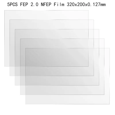 nFEP(PFA) Release Film for ELEGOO Saturn 2 Saturn 3 Saturn 4, Sonic Mighty 8K, Photon M3 Premium LCD Resin 3D Printer
