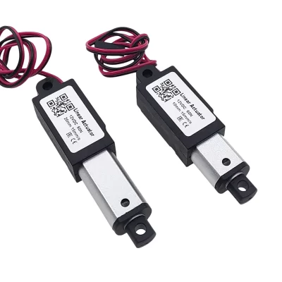 1pc 12v micro actuador linear motor actuador linear 10/15/20mm curso para robótica de controle remoto automação residencial 30/60/100/150n