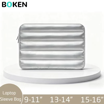 Puffy Protective Laptop Sleeve Case for 13 14 15 16 Inch MacBook Air Pro, Dell, HP, ASUS, 11 Inch iPad Tablet Bag Pouch Cover