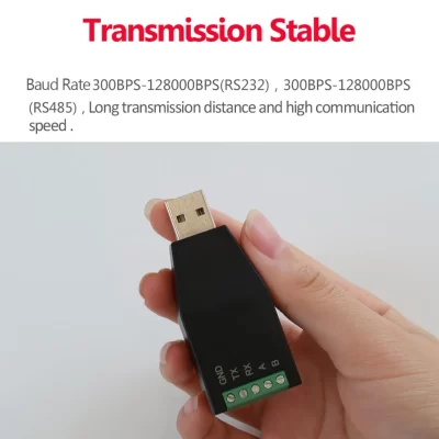 Usb ao conversor industrial do sinal da categoria USB-232/485 do módulo de comunicação serial de rs232 rs485 usb