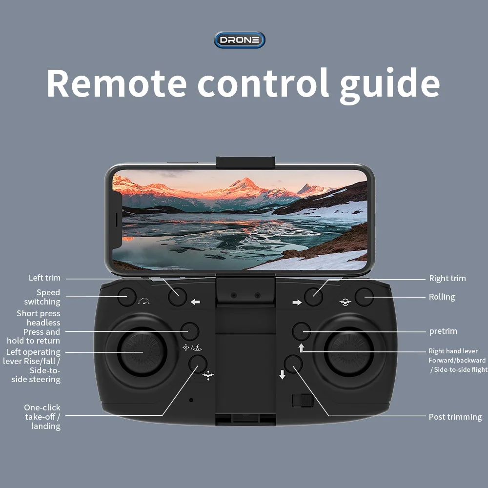 New E88Pro RC Drone 4K Professinal With 1080P Wide Angle Dual HD Camera Foldable RC Helicopter WIFI FPV Height Hold Apron Sell - Image 5