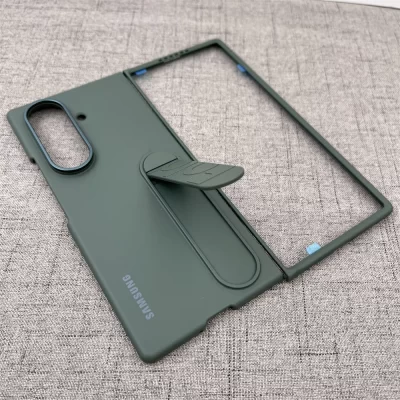 Samsung Galaxy Z Fold 7 Stand Matte Hard PC Cover Case With Kickstand Luxury Camera Protective Shockproof Back Shell For Z fold7