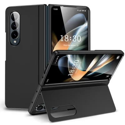 for samsung z fold 7 6 3 4 5 fold7 fold6 Phone Case for Samsung Galaxy Z Fold 4 3 5G Fold4 Fold3 Non-Slip Black Strong Cover