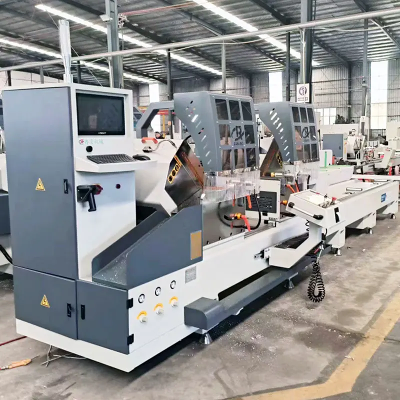 Window Making Aluminum Cutting Saw Double Head 45 and 90 Degree Mitre Saw Machine